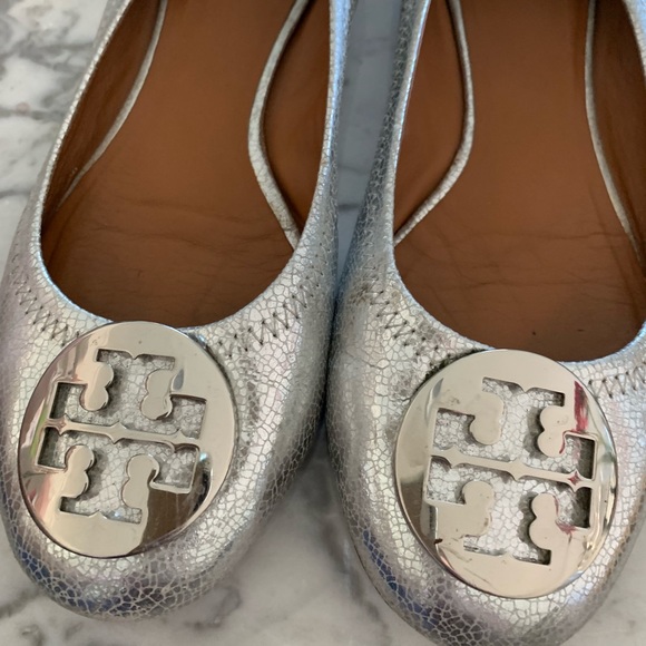 Tory Burch-Reva Leather Flats - Picture 6 of 8